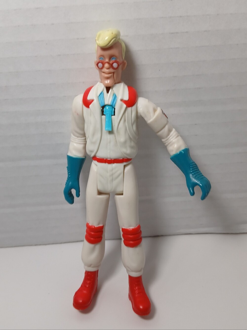 Vintage The Real Ghostbusters Egon Spengler Action Figure Fright Features 1987